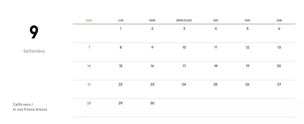 Un caffè sentimentale bianco e marrone