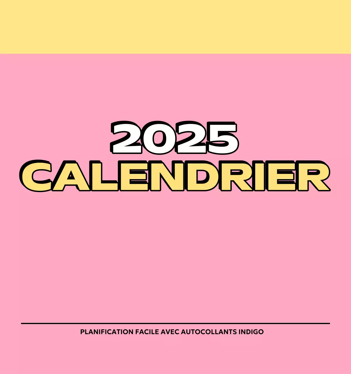 Calendriers colorés avec une variété d'illustrations rétro