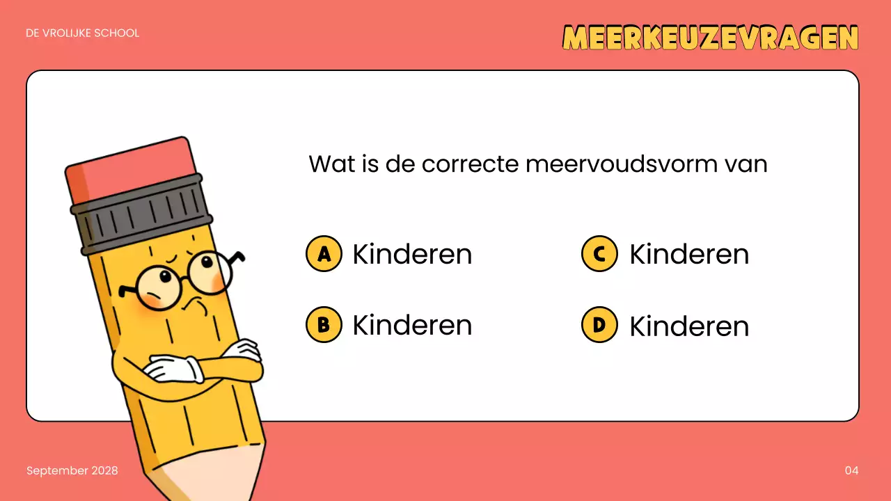 aankondiging beige comic quiz