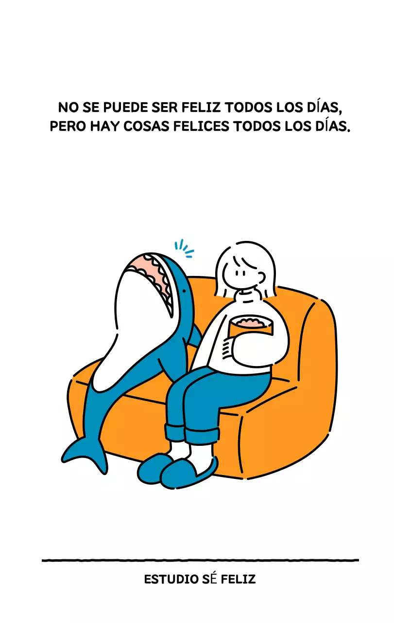 Calendario ilustrado con un bonito estilo de líneas