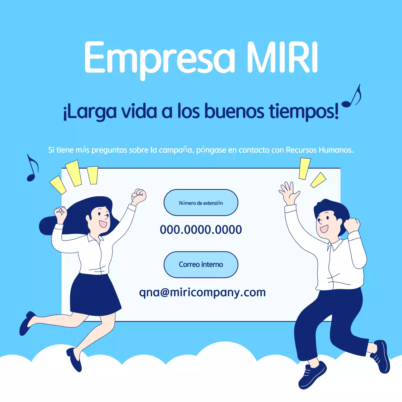 Azul claro Guía de campaña sencilla