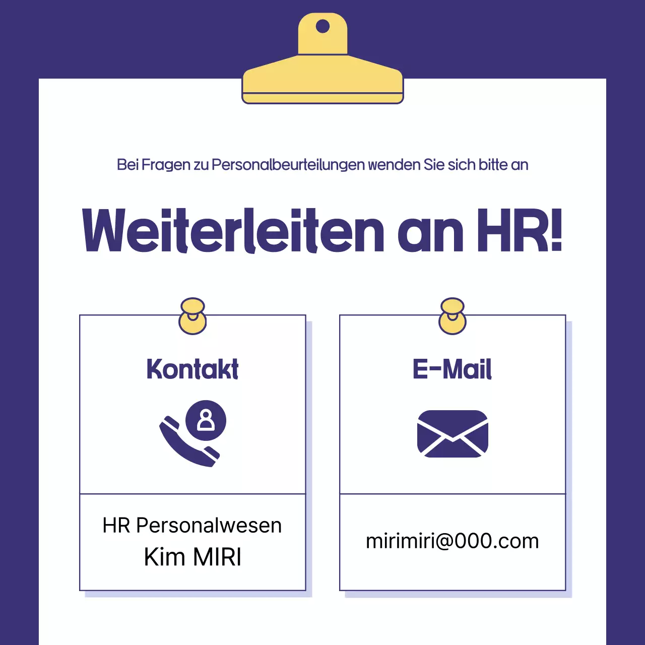 Blue Modern HR Management Ausbildung