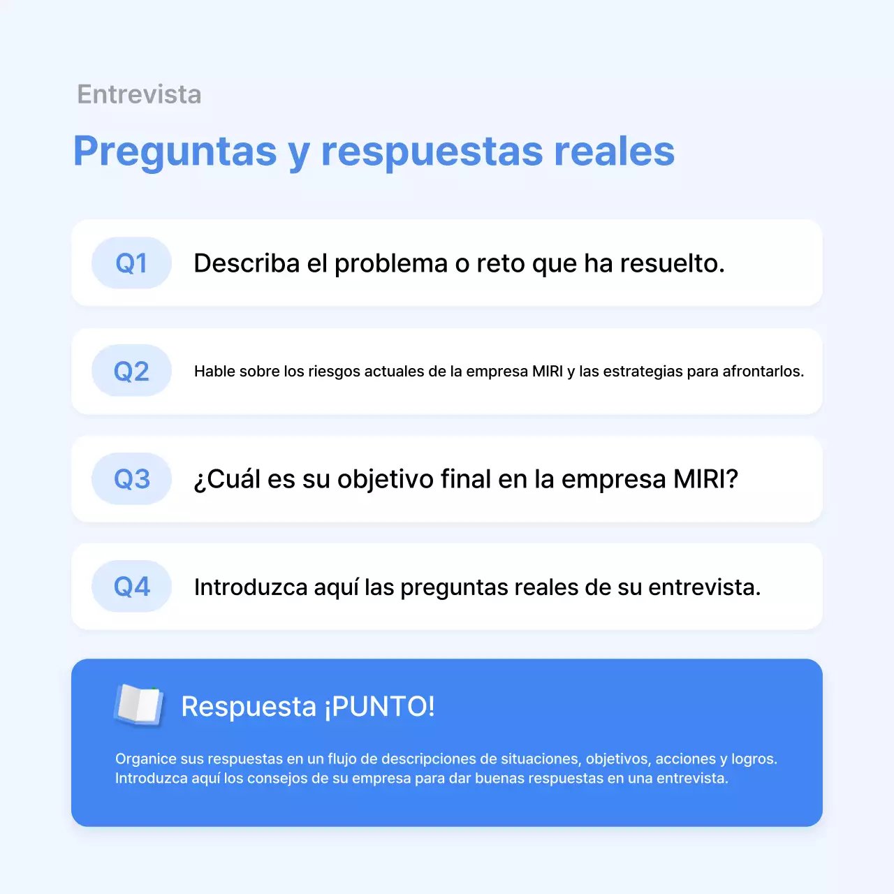 Celeste Guía sencilla para preparar una entrevista