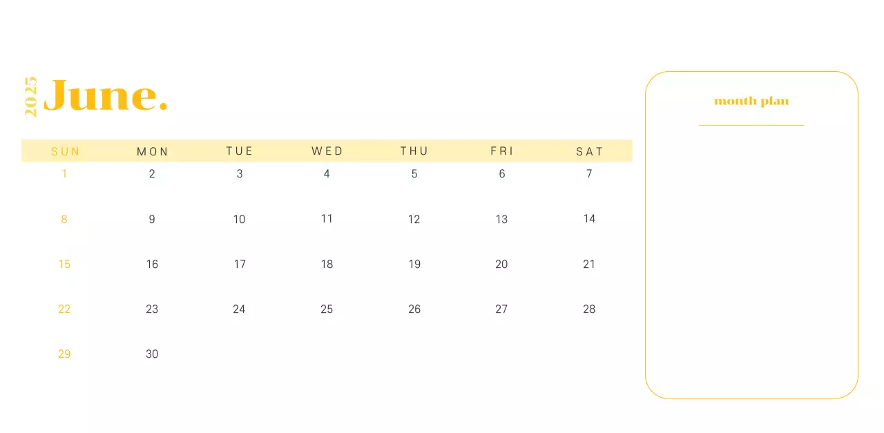 黄緑色の背景に青少年のイラストが描かれたカレンダー