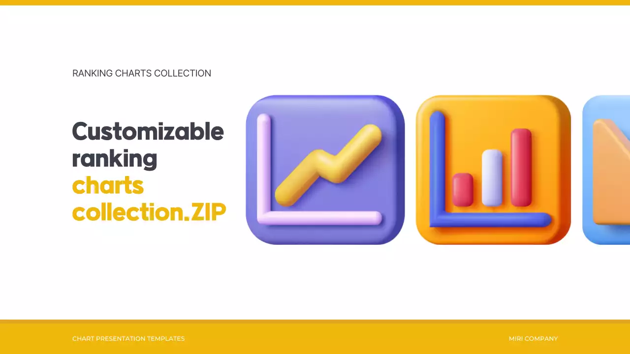 Yellow Modern Charts Guide Presentation