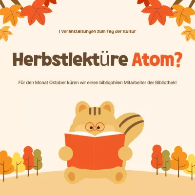 Orange Cosy Leseevent