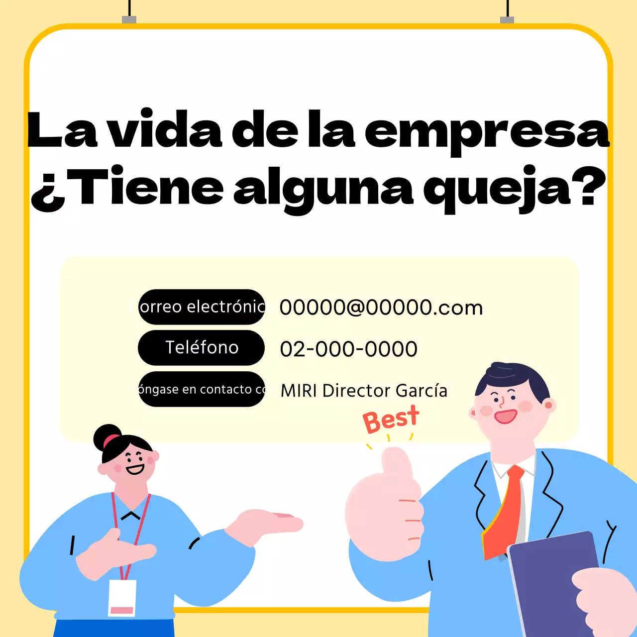 Recursos amarillos de formación en el lugar de trabajo