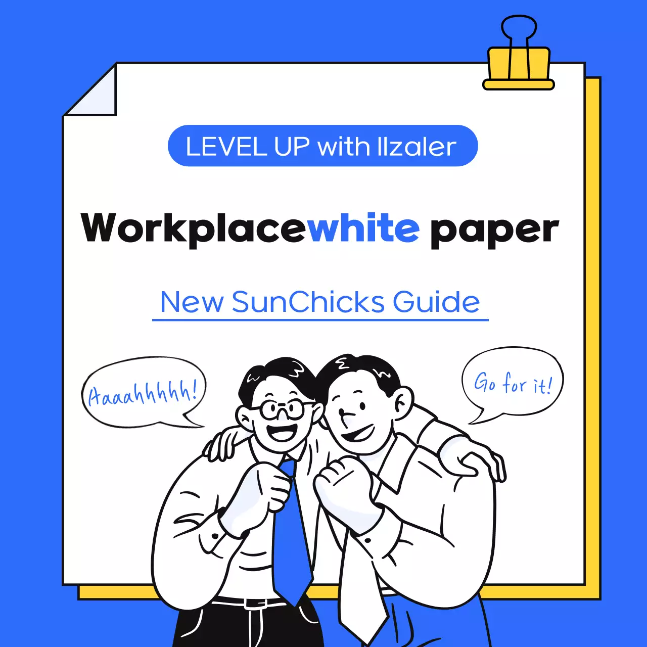 Guia de local de trabalho moderno azul Instagram Carousel