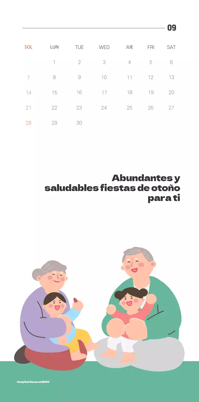 Acerca del Calendario Simple Abstracto