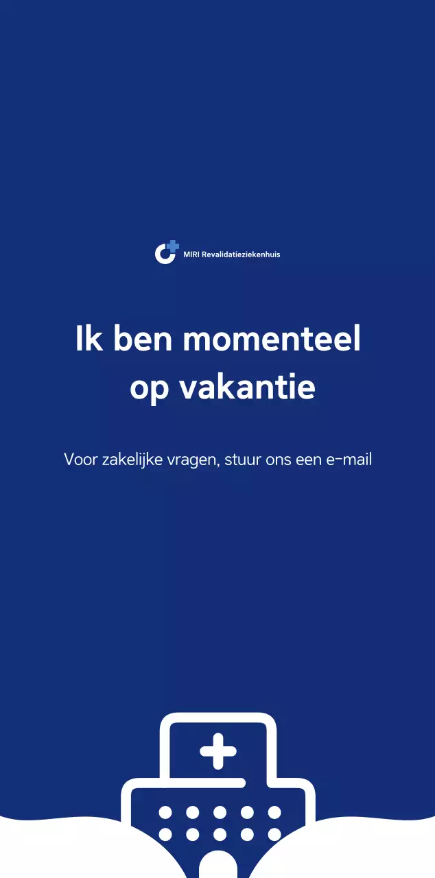 Eenvoudige kalender met blauwe, strakke illustraties