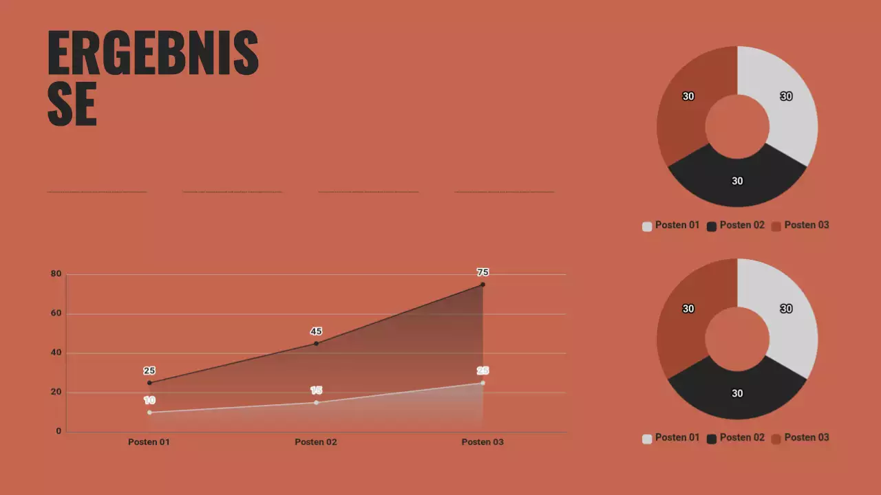 Präsentation des Gruppenprojekts Schwarz und Orange