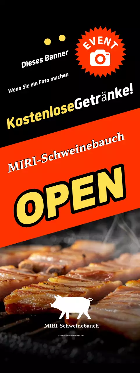 Rote Standardnahrung öffnen