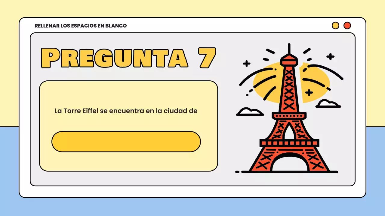 yellow minimal quiz material de estudio