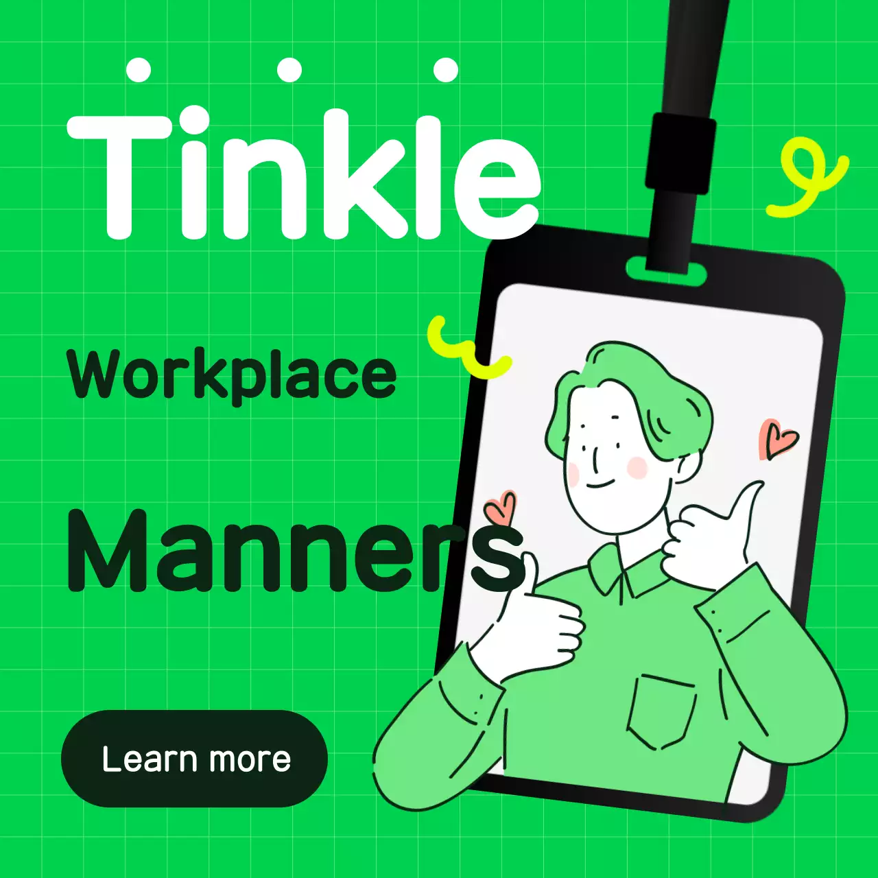 Green Simple Workplace Guide Instagram Carousel
