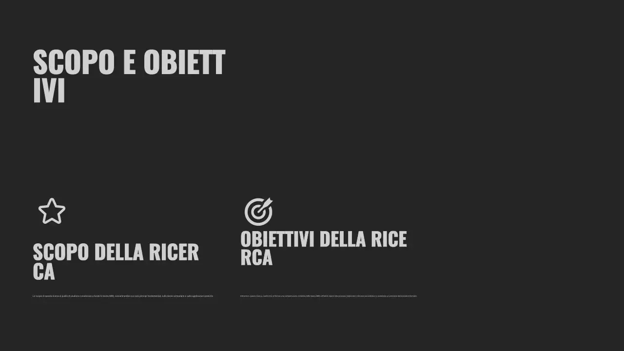 Presentazione del progetto di gruppo nero e arancione