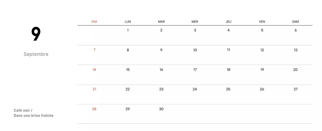 Un café sentimental blanc et brun