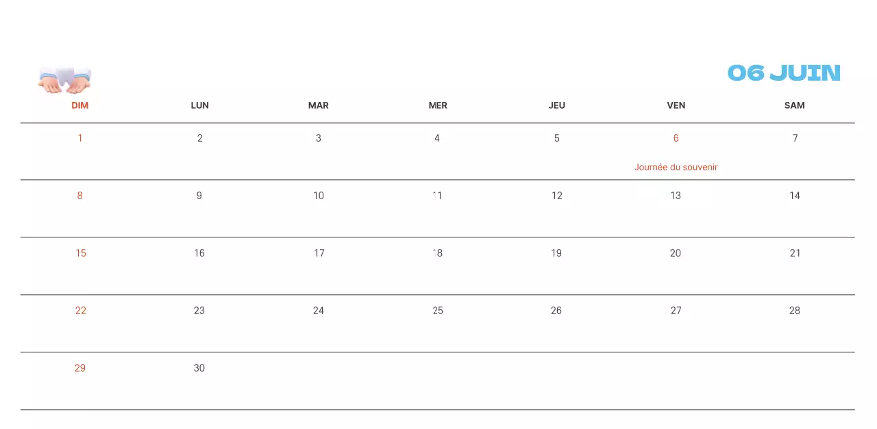 Un hôpital festif avec des illustrations sur le thème de la santé et de la famille et des accents colorés.