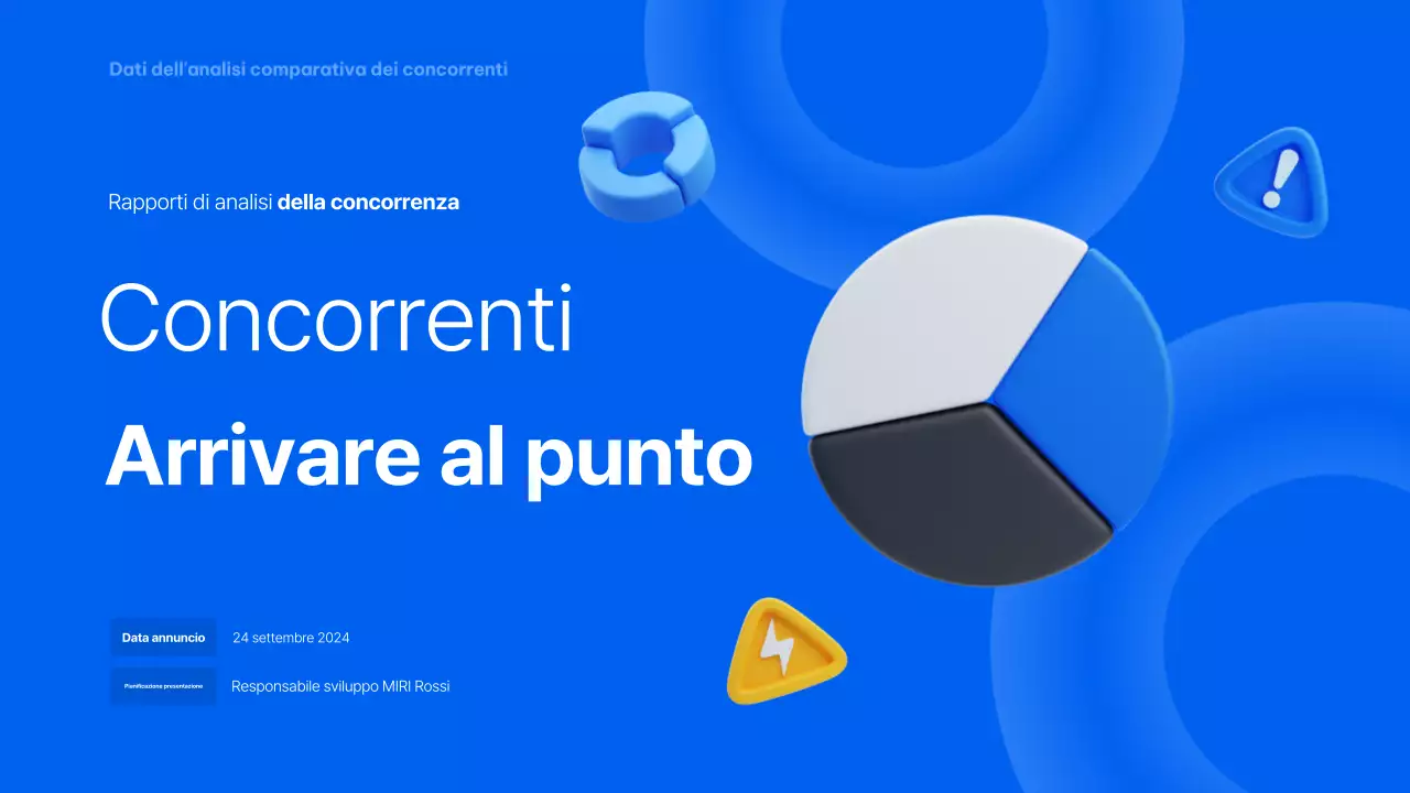 Rapporto analitico Blue Modern