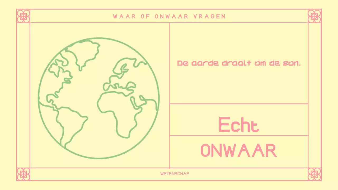 Schattige Roze Oosterse Quiz Layout