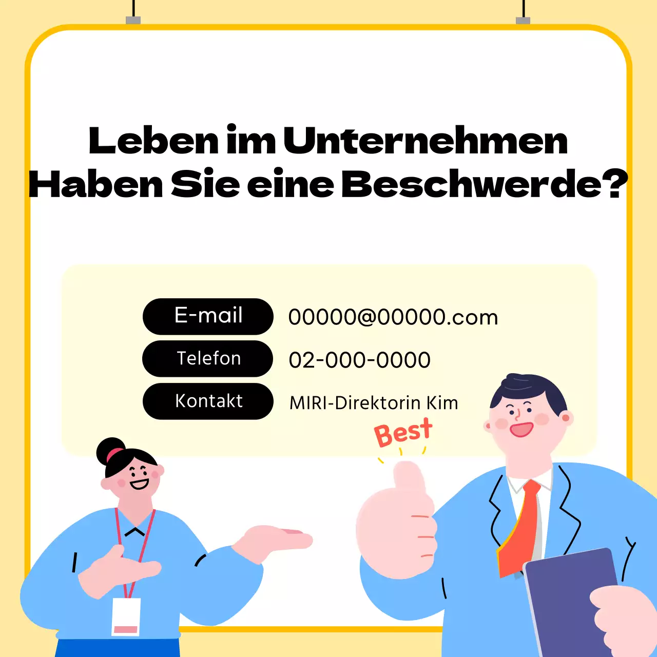 Yellow Workplace Schulungsressourcen