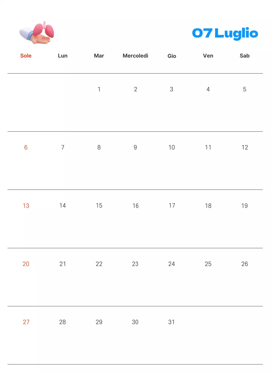 Un ospedale festivo con illustrazioni a tema salute e famiglia e accenti colorati