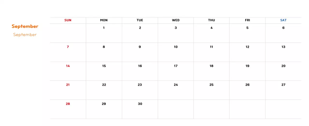 New Year's calendar with a warm, illustrated feel