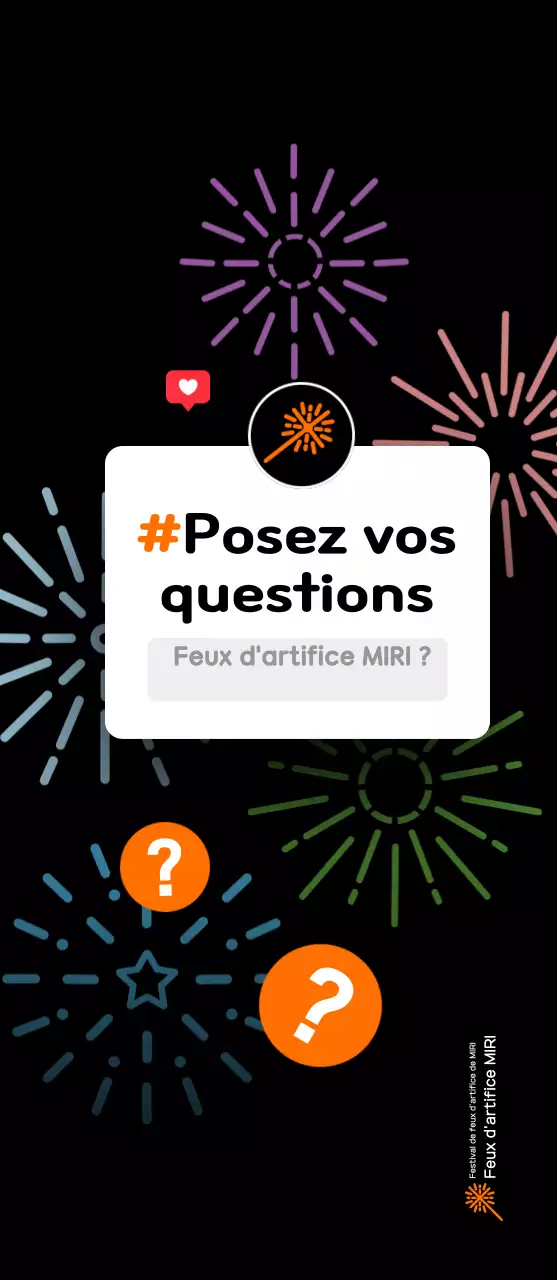 Feu d'artifice Black Pop