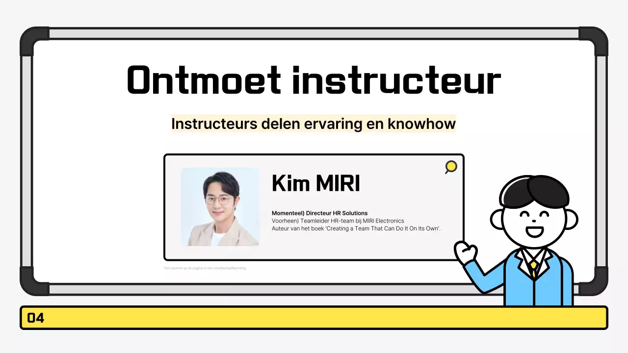 Zwarte eenvoudige trainingsgids