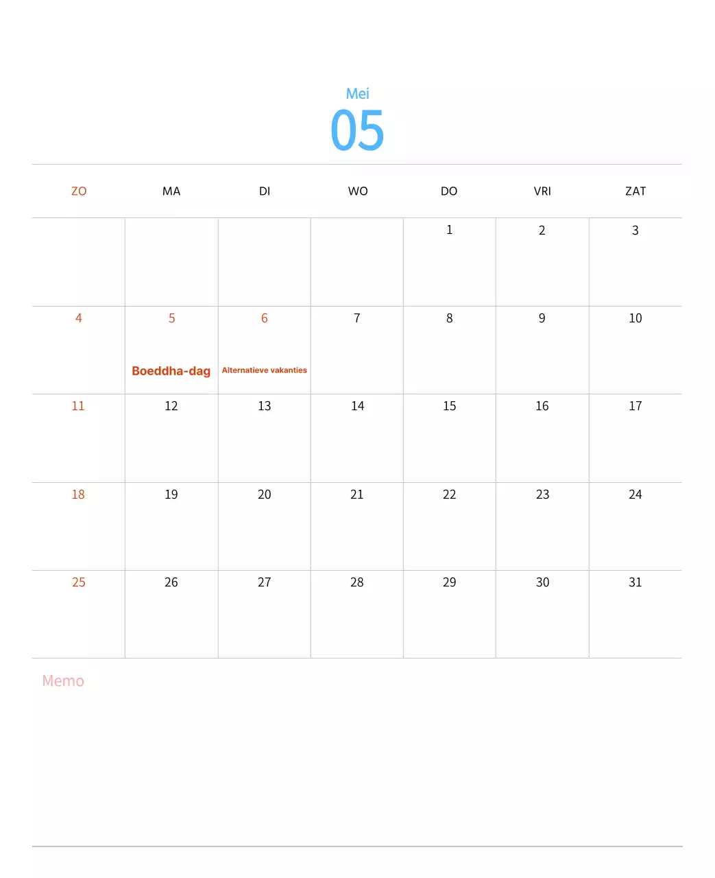 Stempelillustraties met een warm concept