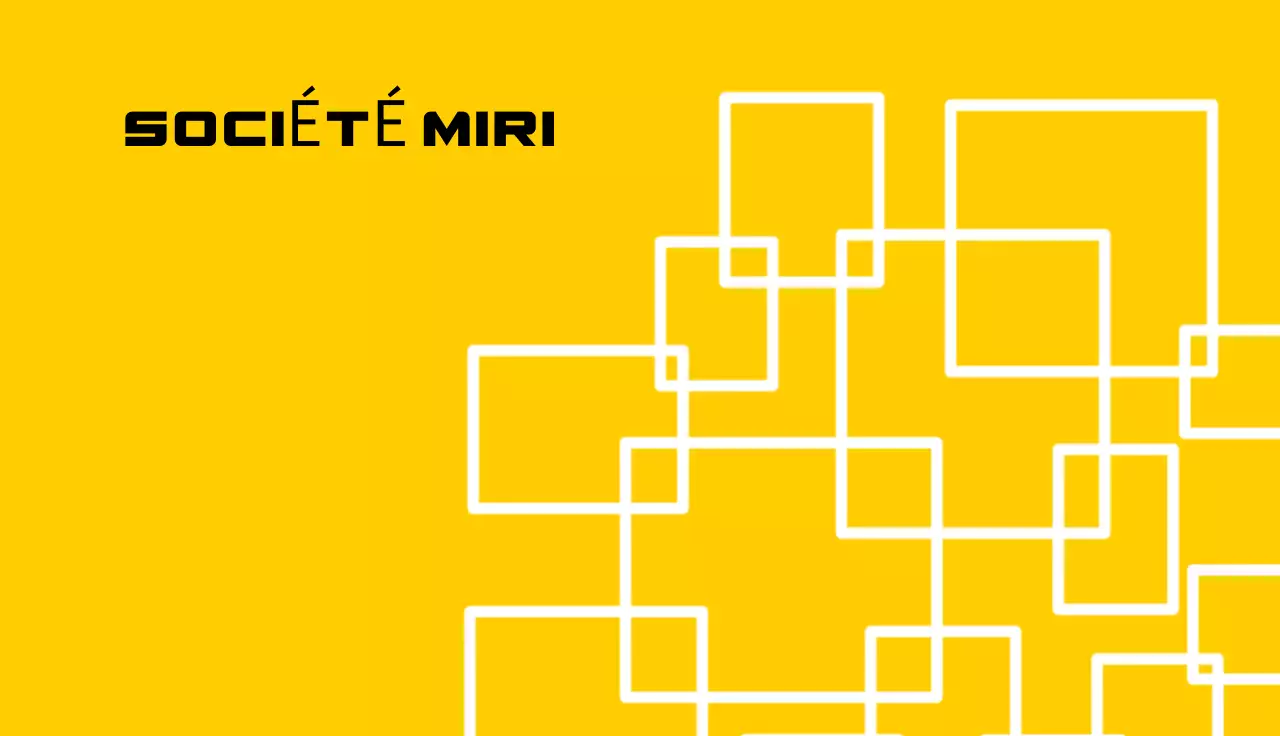 carte de visite moderne jaune