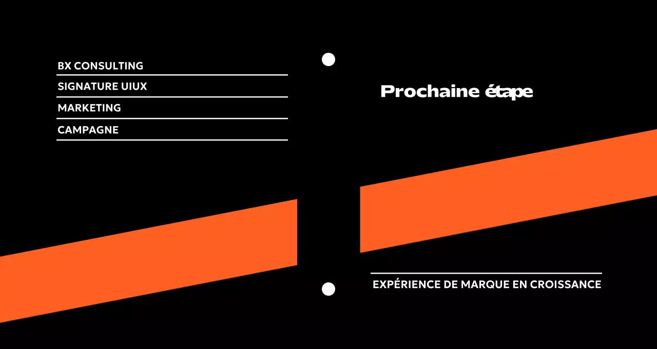 Black Modern Marketing Company Brand Advertising