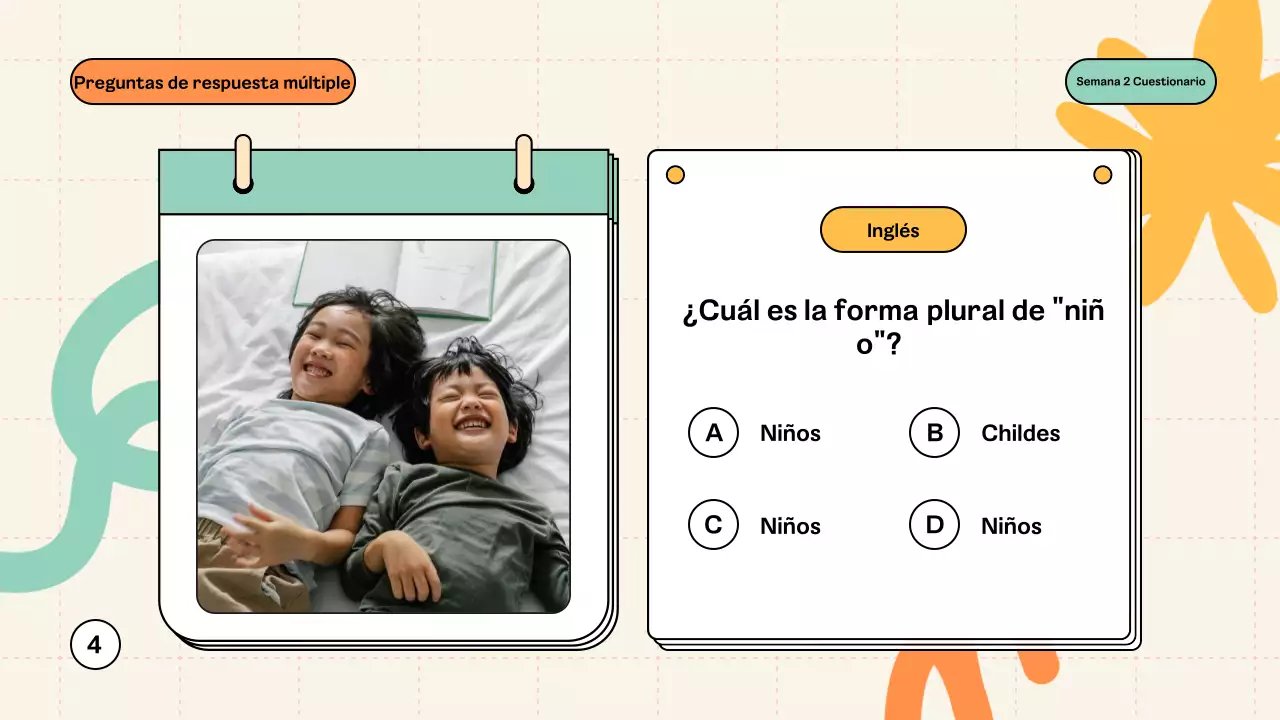 Mint Modern Quiz Material de clase