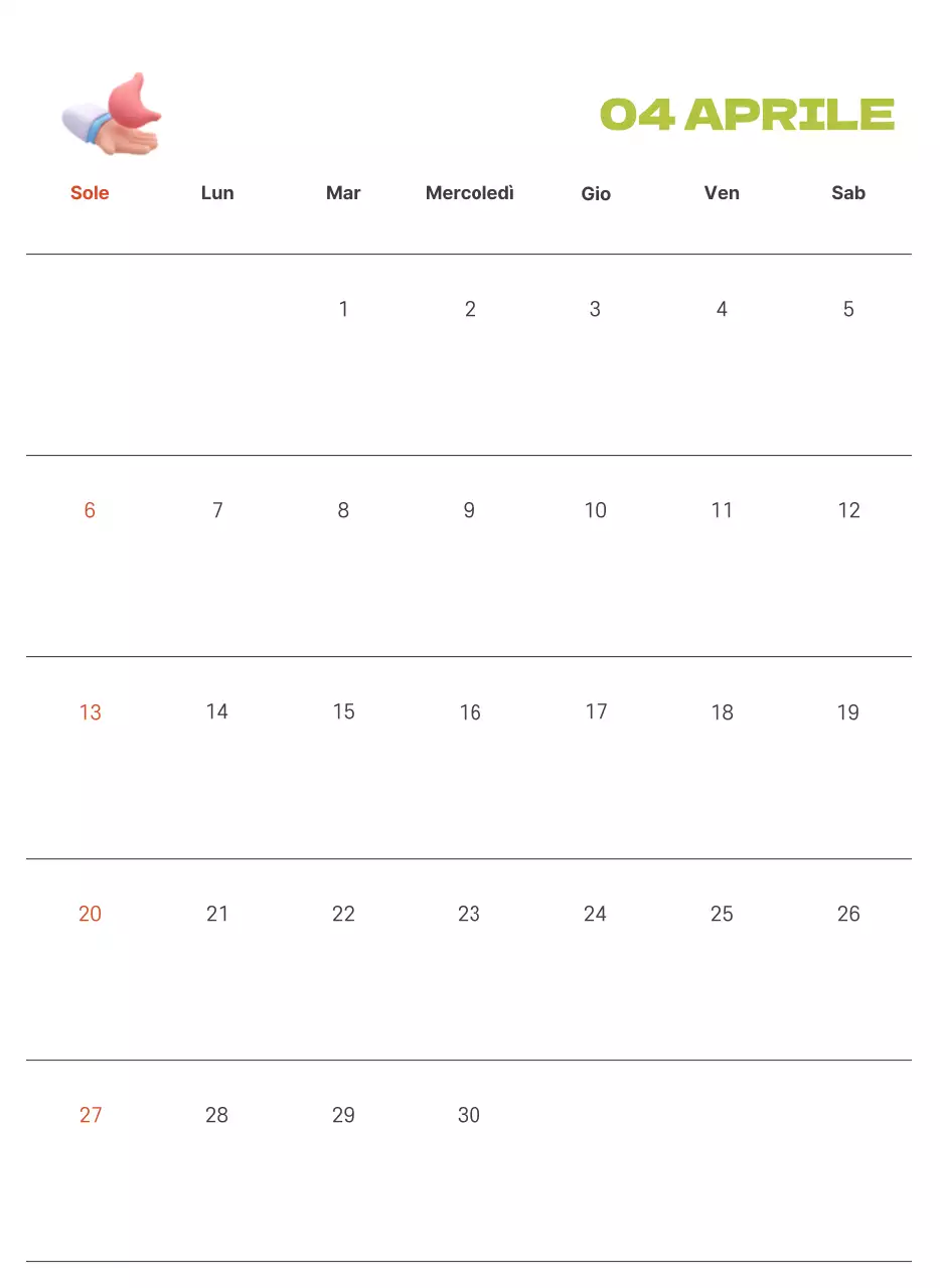 Un ospedale festivo con illustrazioni a tema salute e famiglia e accenti colorati