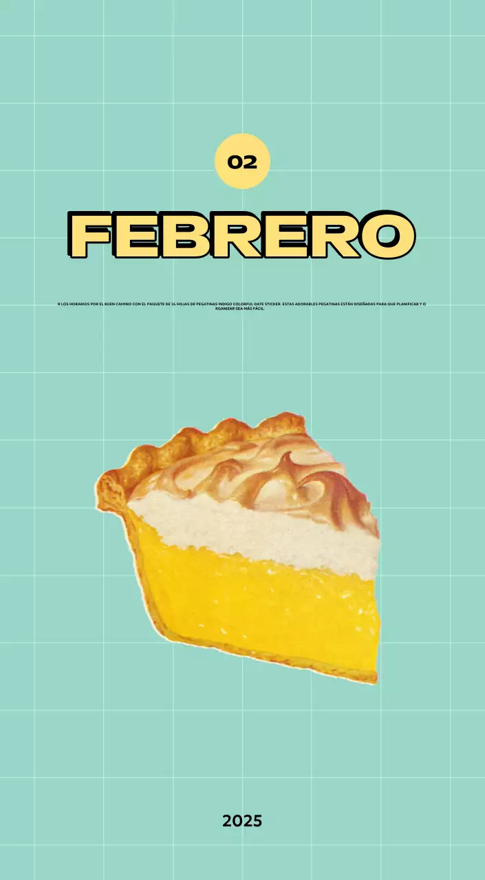 Coloridos calendarios con diversas ilustraciones retro