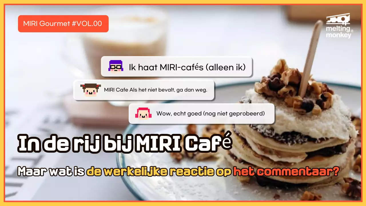 Oranje prop café promoten