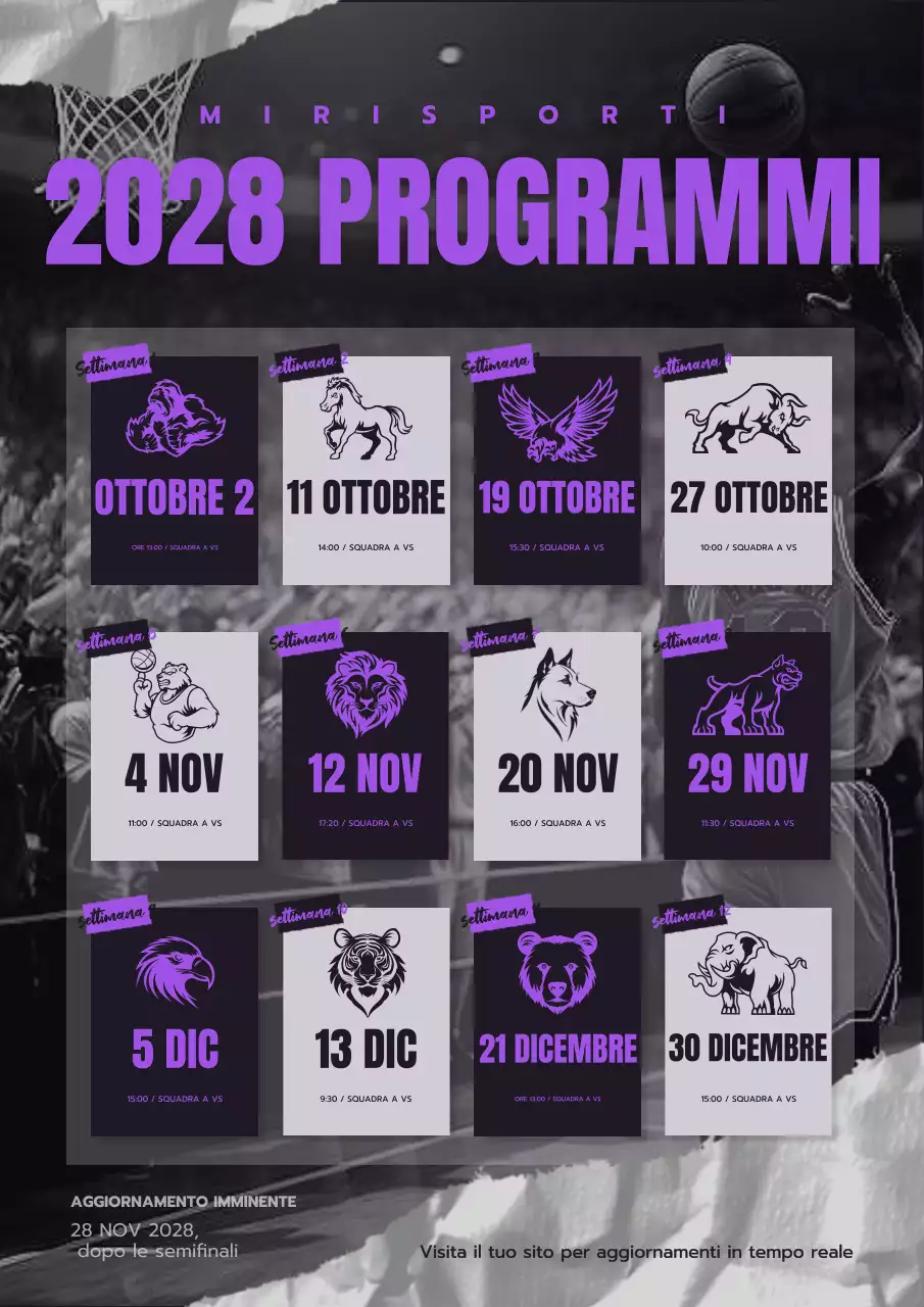 calendario sportivo moderno viola