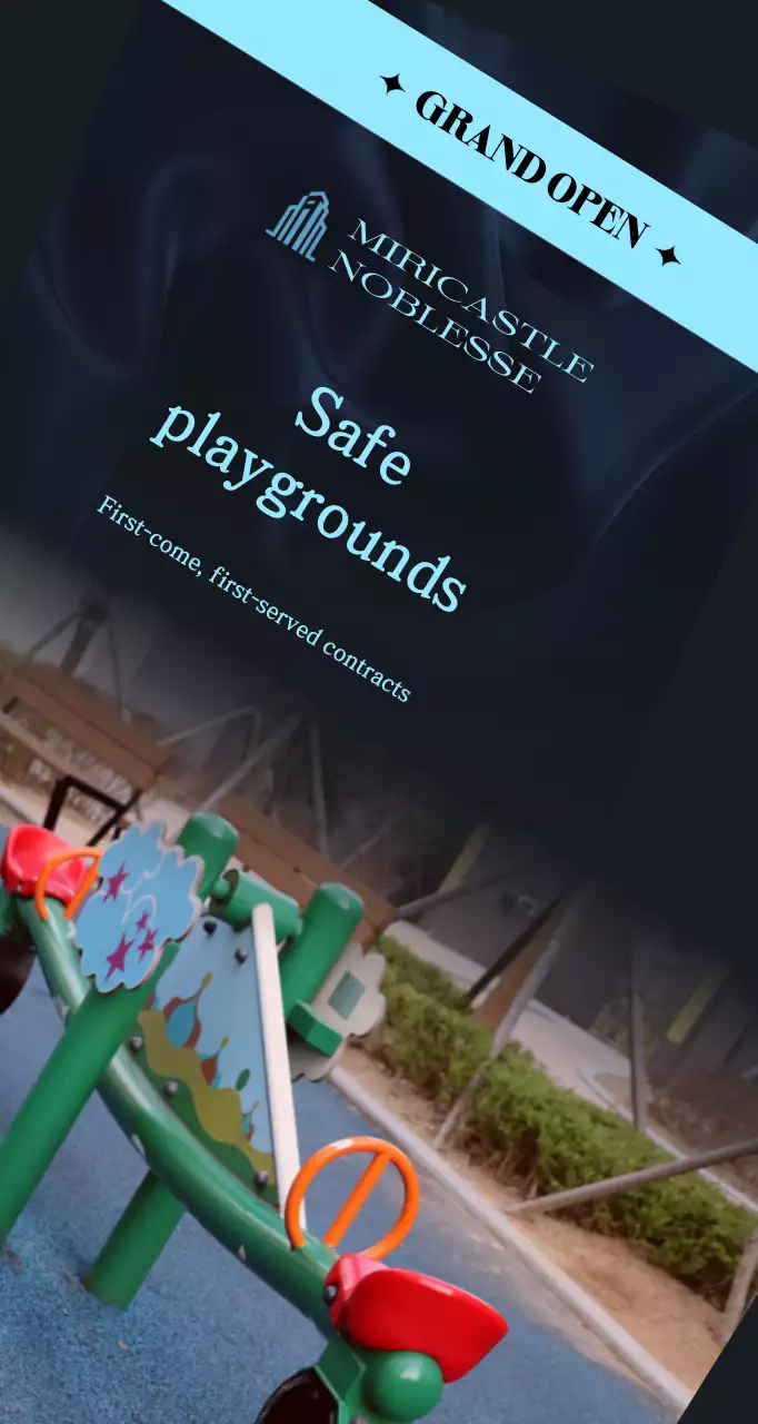 Iklan properti mewah berwarna hitam