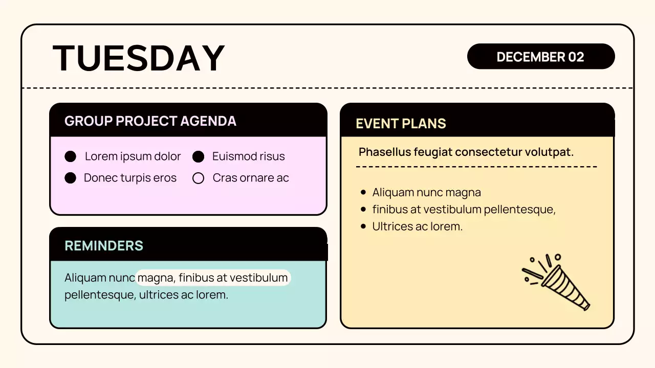 Beige Simple Class Agenda Presentation