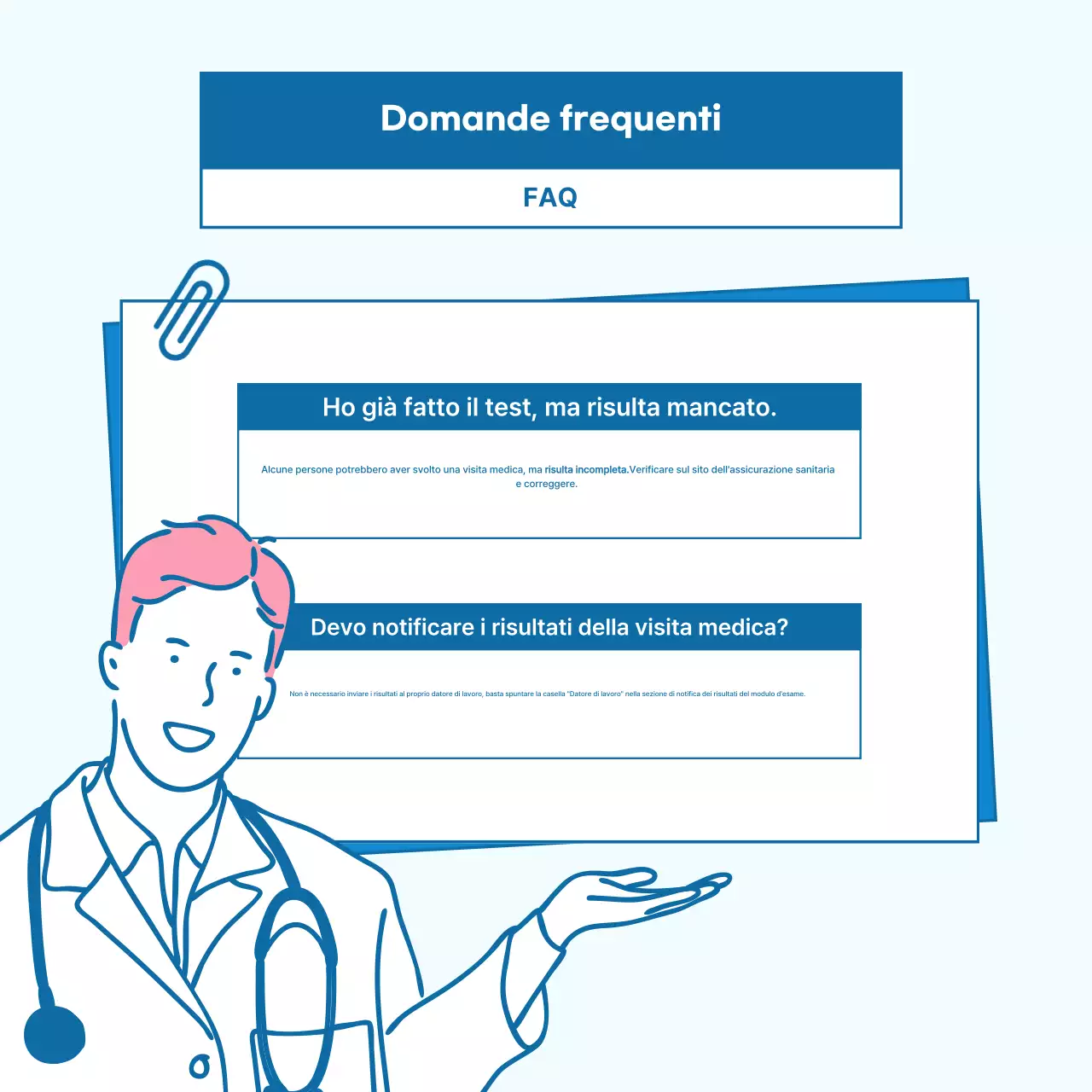 Informazioni sul Blue Simple Health Check