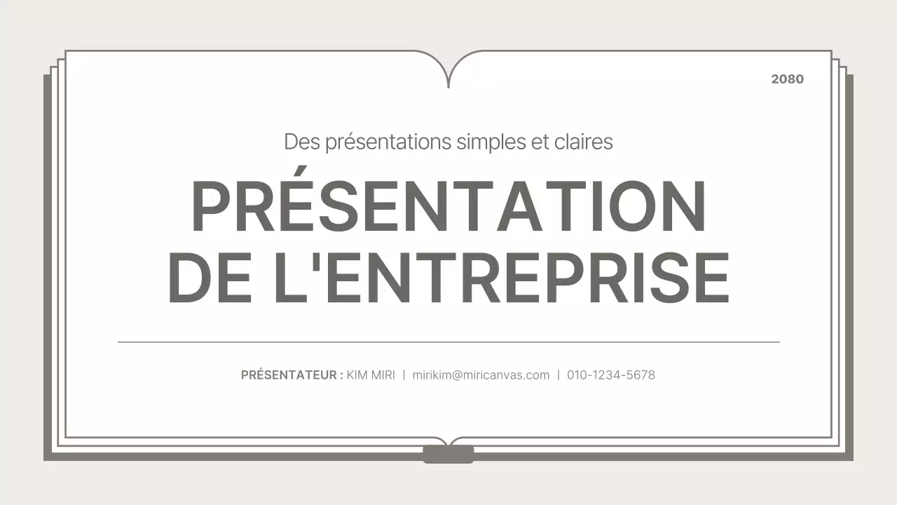 Un plan d'entreprise beige et épuré