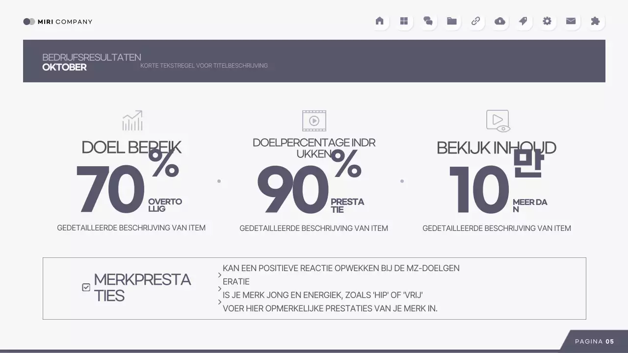 Grijze moderne rapporten analyseren