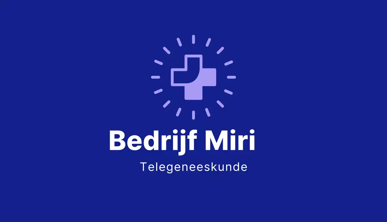 Beige lila visitekaartje telegeneeskunde romantische stijl