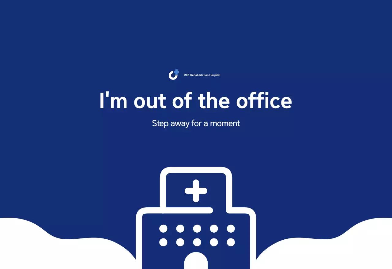 Simple calendar with blue, clean illustrations