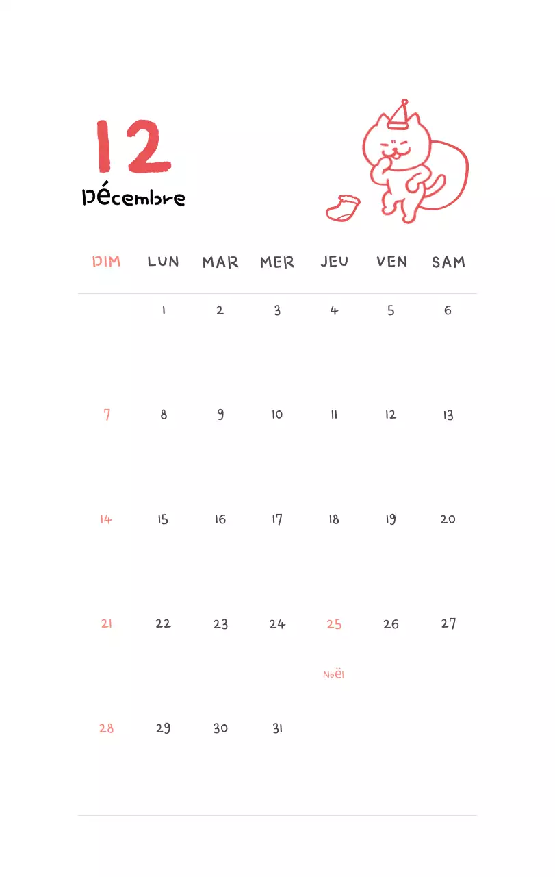 Calendrier journalier en ivoire