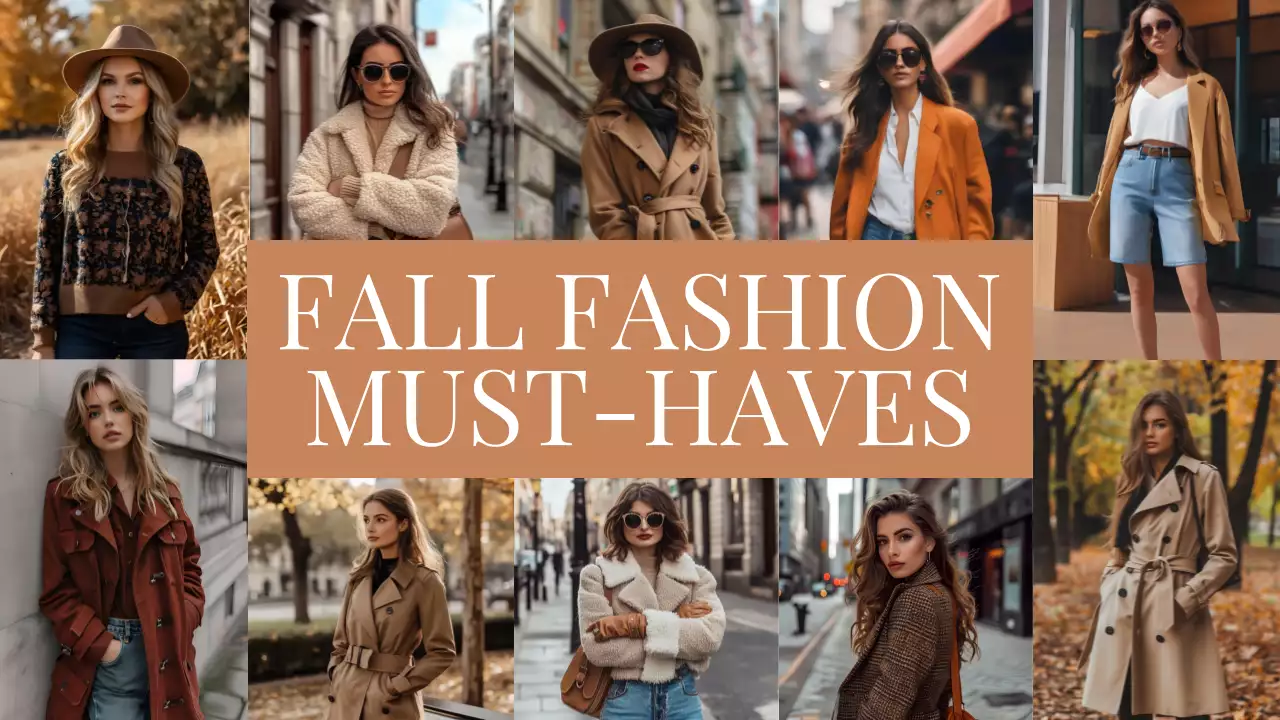 Brown Trendy Fashion Promotion YouTube Thumbnail