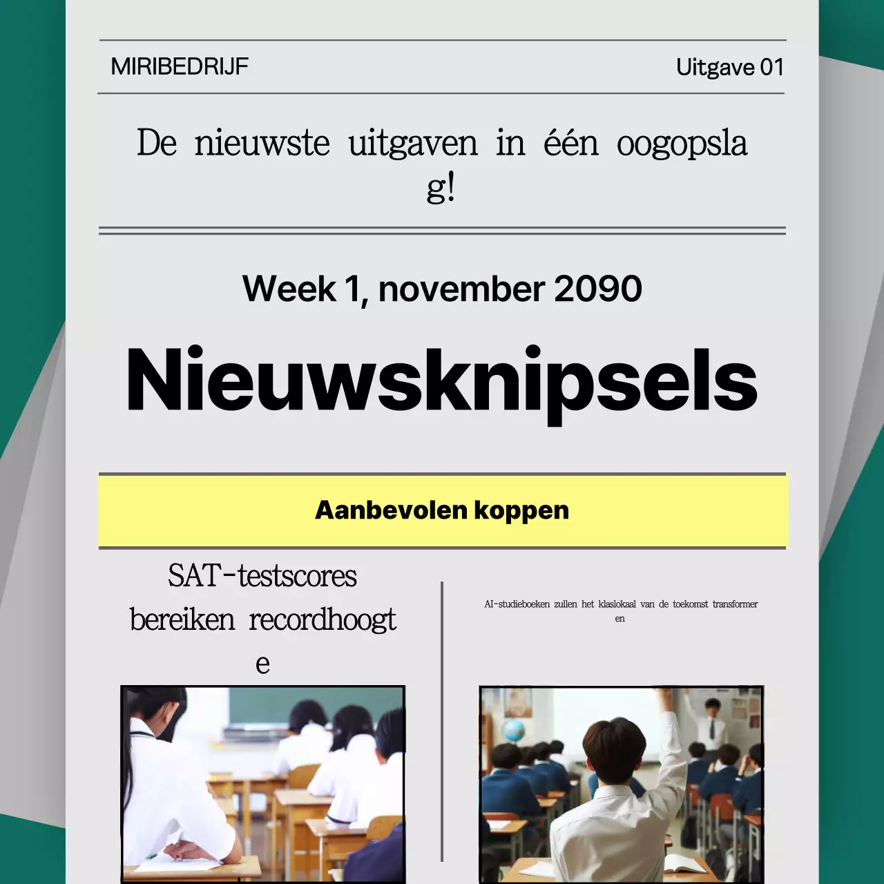 Grijze moderne trainingsinformatie leveren