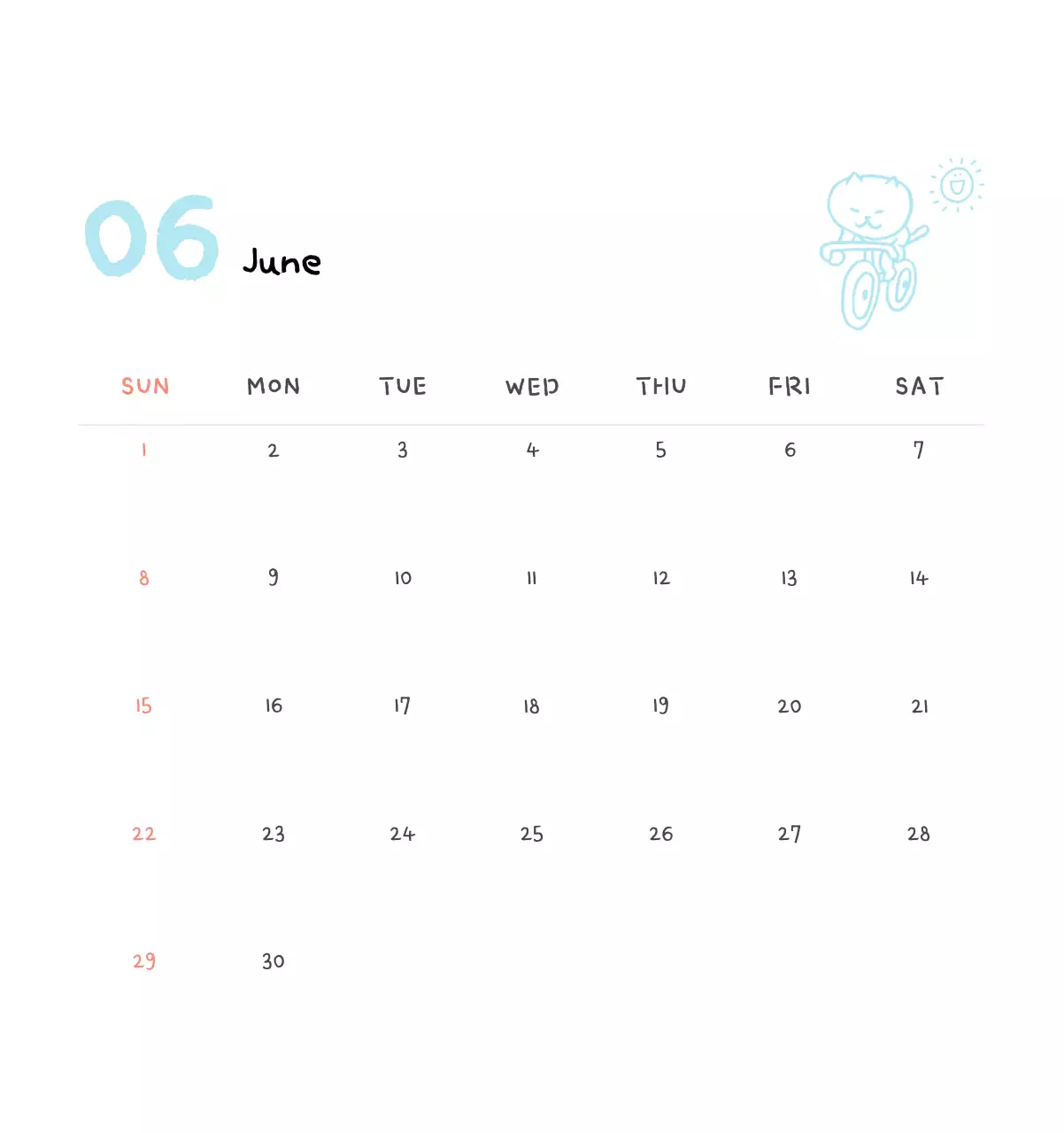 アイボリーのかわいらしい日めくりカレンダー