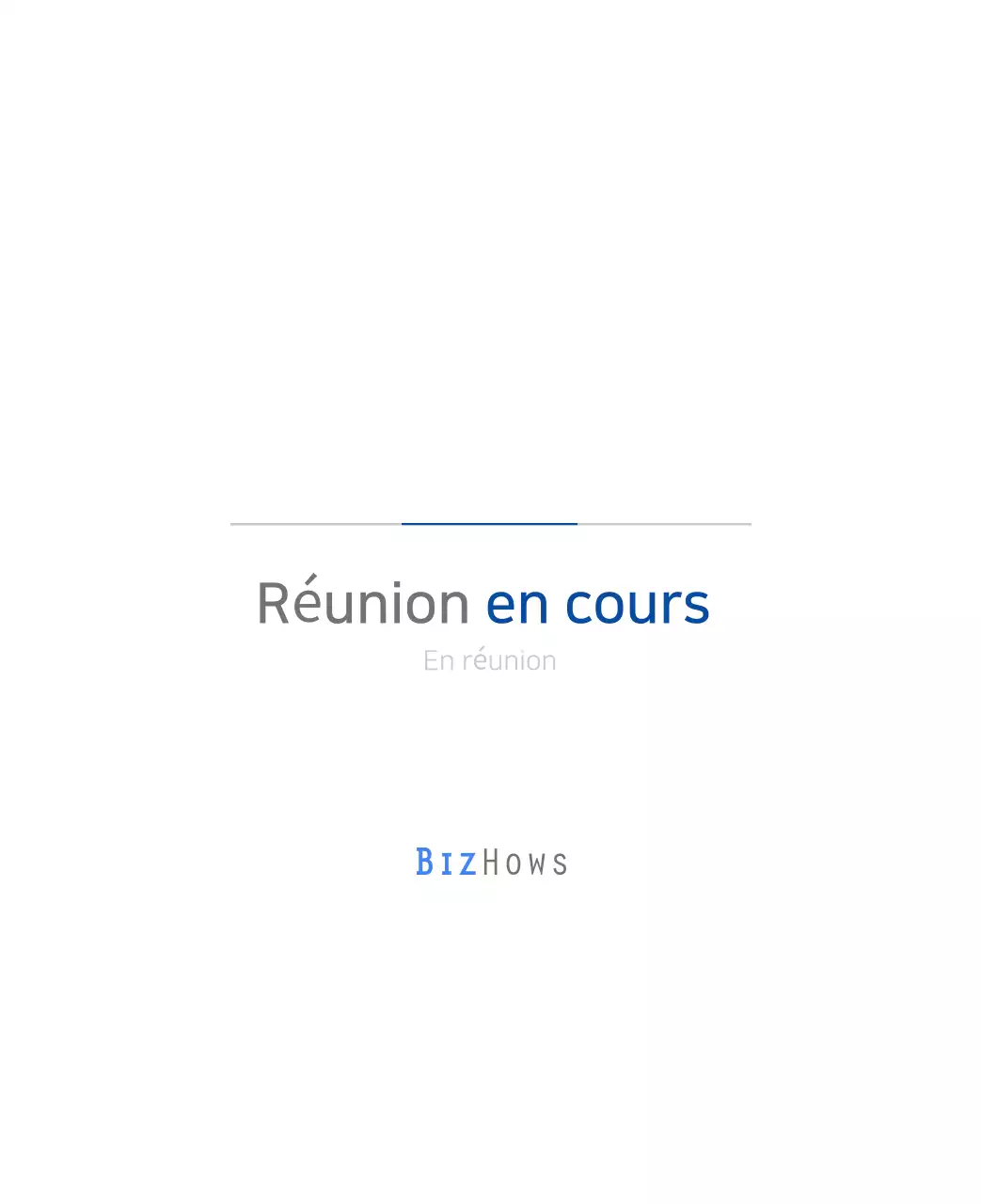 Calendrier moderne bleu Calendrier