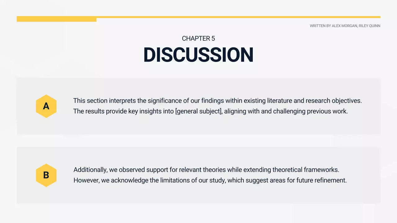 Yellow Modern Thesis Presentation