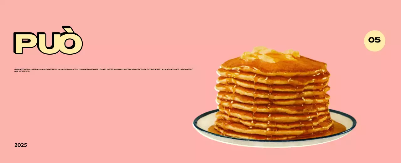 Calendari colorati con una varietà di illustrazioni retrò